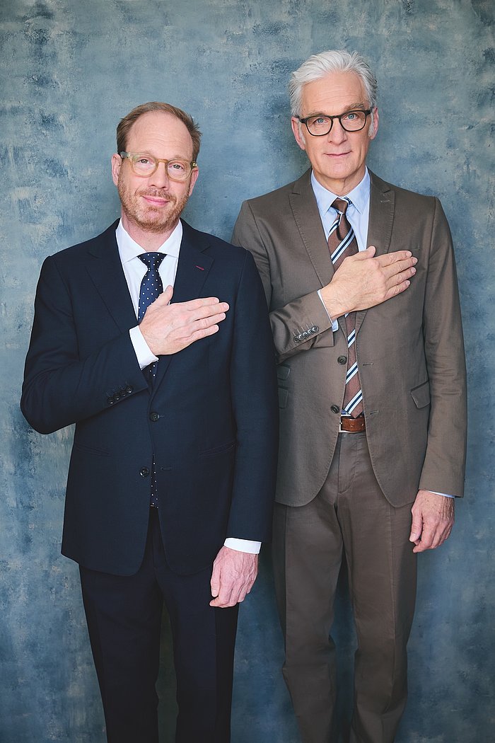 Walter Sittler und Johann von Bülow lesen